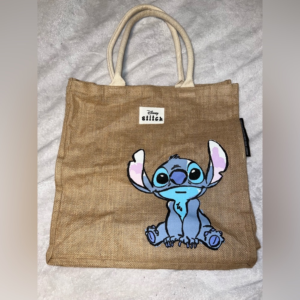 Disney's Stitch sustainable Canvas Tote bag
